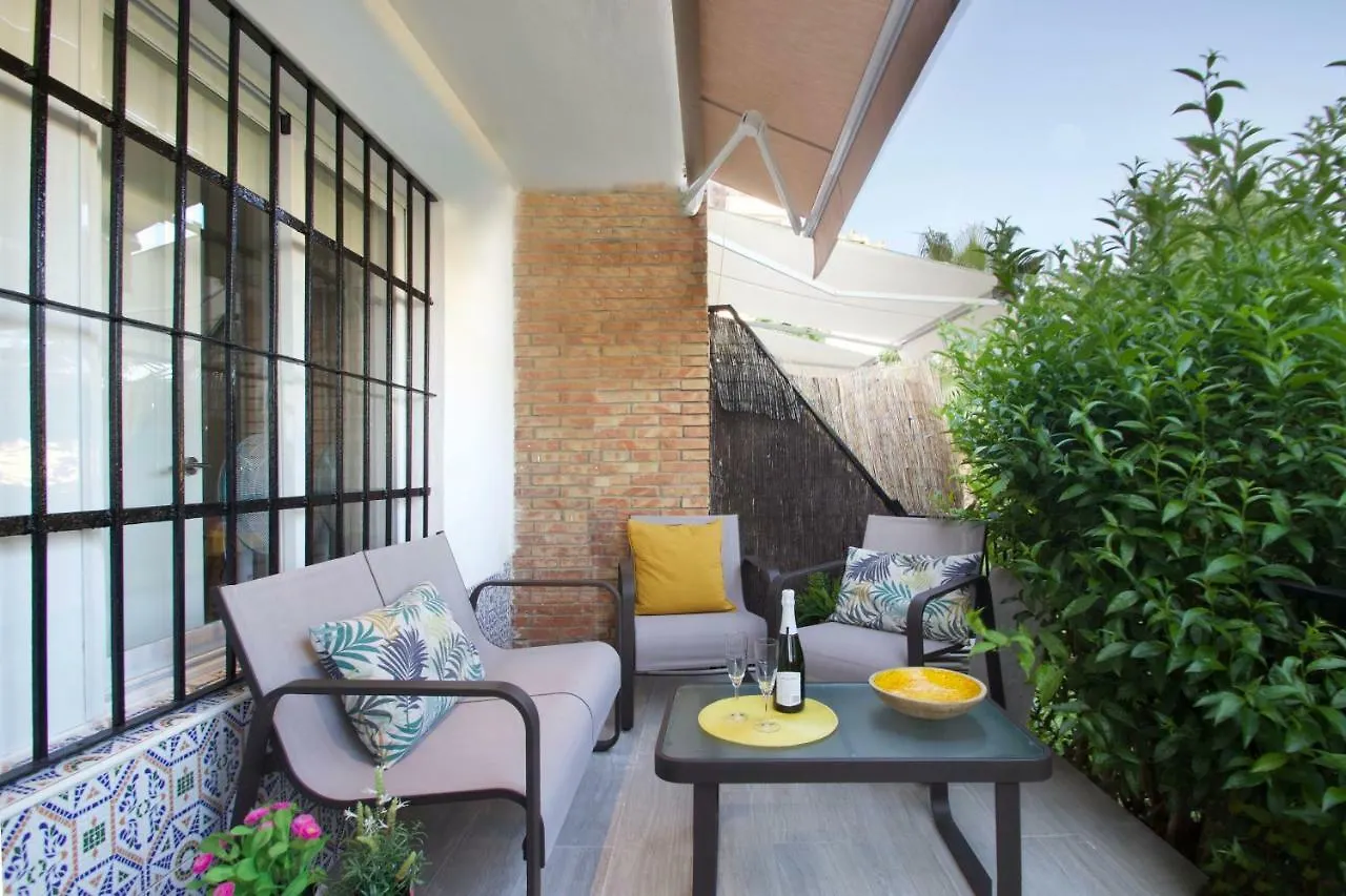 Sunny Bungalow With Sea View Nearby Carihuela Beach Torremolinos